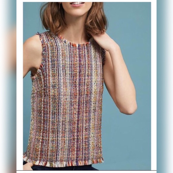 Anthropologie Tops - Anthropologie Rainbow Top